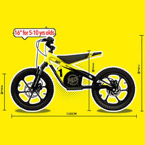 Vélo électrique et motocross pour enfants avec batterie au lithium 36V5Ah, moteur DC, mini-vélo rapide et facile à utiliser pour la conduite - Product Image 3