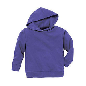 Venta al por mayor nueva moda Unisex pijamas algodón poliéster niños sudaderas con capucha Casual liso teñido invierno pulóver estampado estilo Casual invierno - Product Image 2