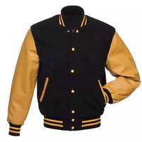 Veste universitaire homme personnalisée de haute qualité, style vintage streetwear, pour l'hiver, vente en gros du fabricant