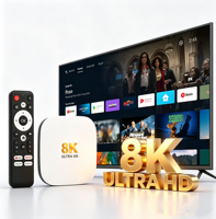 Boîtier TV intelligent H96 MAX M2 PLUS RK3528 8K le moins cher, boîte TV Internet intelligente, Android 14, assistant vocal, lecteur multimédia, décodeur