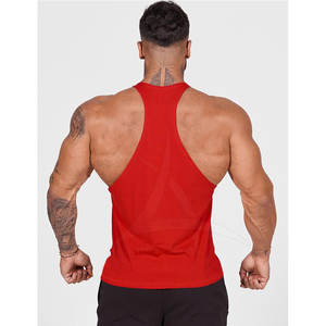 Camiseta sin mangas de gimnasio para hombre, precio barato, superventas en línea, diseño personalizado y tamaño, uso físico, camiseta sin mangas para hombre - Product Image 4