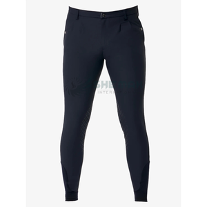 Culotte d'équitation pour homme, pantalon équestre extensible, coupe ajustée, matériau léger à séchage rapide pour la compétition et les sorties décontractées - Product Image 1