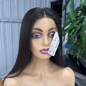 Peluca frontal Peluca con cierre de encaje Cabello humano crudo vietnamita virgen Venta al por mayor Encaje transparente HD - Product Image 2