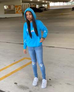 Vêtements pour femmes grande taille sweats à capuche OEM Service Design personnalisé fermeture éclair nouveau Style de mode polaire femme sweats à capuche 2025 - Product Image 3