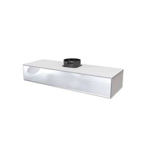 Entradas Aisladas Laterales/Posteriorales Tecnosystemi Plenum para Difusor Lineal de 4 Ranuras, Longitud 2000mm, Modelo PWD300189, Rejillas y Grelas - Product Image 1