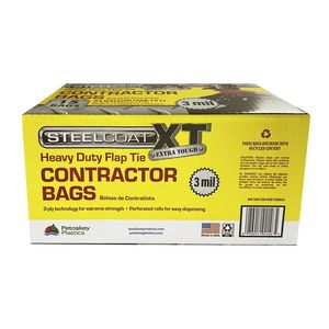 Heavy Duty Extra Thick Contractor Garbage <b>Bags</b> Industrial Strength Trash Liners - Product Image 6