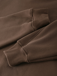 Venta al por mayor 100% algodón sudaderas con capucha para Hombre Nuevo diseño invierno 6XL liso teñido personalizado superventas servicio OEM impreso - Product Image 5