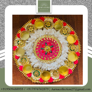 Support à fleurs de mariage élégant en or, plastique écologique pour la décoration de la maison et des mariages, rehausse l'esthétique festive, Pâques, Diwali - Product Image 2