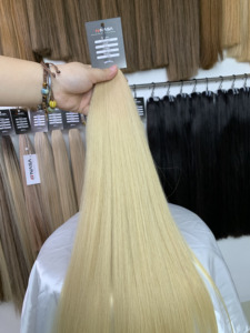 Extensiones de Cabello Natural Liso al Por Mayor, 100g, Precio de Mayoreo, Cabello Humano Virgen Vietnamita de Primera Calidad en Todos los Colores, 60 cm - Product Image 4