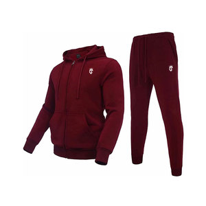Los más vendidos conjuntos de chándal de lana de tela de alta calidad para hombre diseño personalizado Color personalizado Fitness invierno camiseta de talla grande - Product Image 1