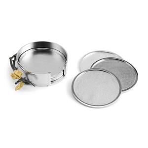 Hermoso posavasos de resina Floral Rosa bebé posavasos decorativo artístico para comedor sala de estar cocina y Escritorio de oficina de la India - Product Image 1