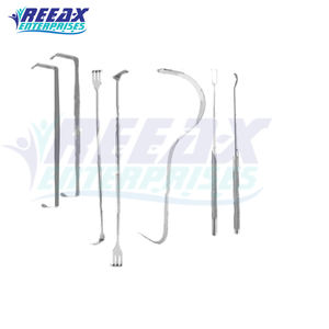 ชุดเครื่องมือผ่าตัดสแตนเลสพื้นฐานสำหรับการผ่าตัดเสริมจมูก - Product Image 6