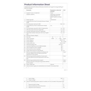 Televisor Inteligente UHD 4K de 75 Pulgadas para Exteriores, Resistente al Agua IP55, con Brillo de 1000 Nits para Sol Parcial, con Sistema Operativo Integrado - Product Image 1