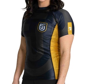 2025 verano hombres transpirable UPF50 + Anti-Uv Rash Guard secado rápido alto elástico Camisas manga corta de compresión - Product Image 1