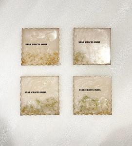 Gran oferta, posavasos de taza de té de diseño atractivo para bebidas, posavasos de resina epoxi, alfombrillas y almohadillas para bebidas frías resistentes al calor, decoración del hogar - Product Image 4