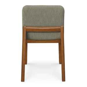 Silla de Comedor Moderna de Madera Maciza con Asiento Tapizado, Fabricante OEM/ODM Personalizado, Muebles Duraderos y Elegantes para Restaurantes y Hogares - Product Image 5