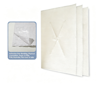 Housse jetable perforée X en papier PE imperméable résistante à l'huile pour repose-tête de table de massage, 2 plis