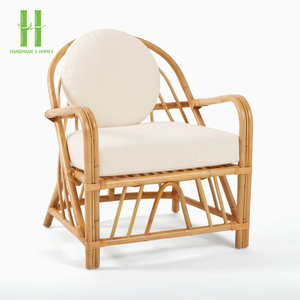 Chaise longue en rotin naturel fait main écologique Mobilier de salon Chaise de loisirs en osier moderne fabriquée au Vietnam - Product Image 4