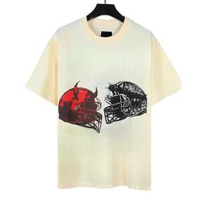 Últimos Diseños de Camisetas para Hombre con Estampado Digital, Poliéster/Algodón, Corte Regular, Tejido de Alta Calidad, Ecológico, Manga Corta, Gran Venta - Product Image 1