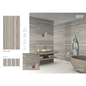 Stratos Grey 60x120cm Gran aspecto mármol Porcelanato Azulejos de pared brillante - Product Image 3