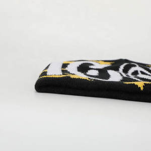 Casquettes de rue en maille jacquard en mohair imprimées avec un design graphique personnalisé, chapeau de crâne, chapeau Y2K, bonnet réversible - Product Image 6