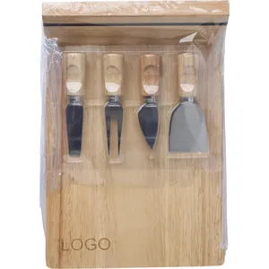Arlo Tagliere per Formaggi Personalizzato in Legno con Utensili per Gourmet - Product Image 2