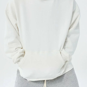 El mejor Material de los hombres Drop Shoulder Hoodie para otoño Alta demanda Cantidad a granel Cuello con capucha con impresión de logotipo frontal para invierno - Product Image 3