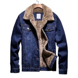 Chaquetas Vaqueras de Moda de Invierno con Diseño Nuevo y Elegante para Hombre, Chaqueta Cortavientos con Estampado en la Espalda, Chaqueta Vaquera Deportiva - Product Image 1