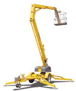 39ft to 78ft Towable Cherry Picker with 360 Degree Rotation Basket 22m 14m 16m Trailer Mounted Cherry Picker with Big Man Basket - Product Image 4