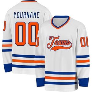 Jersey de hockey sobre hielo de poliéster de jugadores profesionales personalizados OEM de calidad profesional nuevo 2025 para hombres - Product Image 5