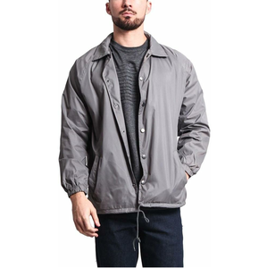 Wholesale Premium Quality Heavy <b>Men's</b> Coaching <b>Jackets</b> Breathable Super Fabric High Street Coaching <b>Jacket</b> - Product Image 2