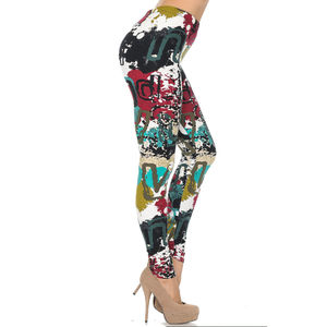 Meilleurs Leggings Femme Taille Mi-Haute Écologiques Imprimés Personnalisés 2025 pour Fitness et Yoga – Service OEM Vente en Gros - Product Image 4