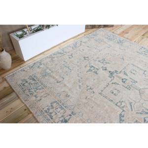 Alfombra Vintage, Alfombra Turca Extra Grande de 8x11.2 pies, Alfombra de Lana Marrón con Diseño Geométrico - Product Image 5