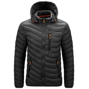 Veste matelassée à capuche, veste d'hiver, respirante, pour la saison hivernale, vêtement décontracté, couleur la plus belle, nouvelle veste matelassée pour hommes - Product Image 5