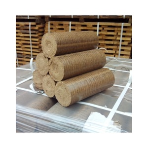 Precio de Venta al por Mayor de Briquetas Redondas de Madera de Roble Nestro en Stock para Entrega Inmediata - Product Image 1