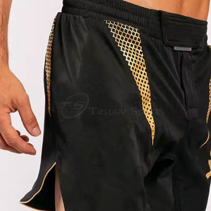 Pantalones Cortos de MMA para Hombre, Diseño Personalizado, Sólidos, de Alta Calidad, Ligeros, Transpirables, Tejidos, Cintura Media Elástica, Estilo Casual, Poliéster - Product Image 6