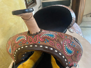 Silla de Montar Inglesa/Estilo Western de Cuero Premium Hecha a Mano, Diseño Exclusivo, Duradera y Cómoda, Modelo Kaamkaaj, Venta al Por Mayor, Madera/Plástico - Product Image 6