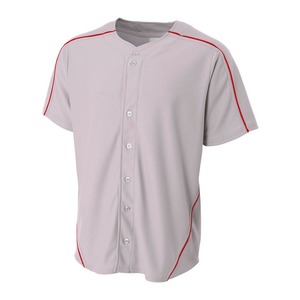 Vente en gros Maillots de baseball vierges personnalisés Vêtements de sport unisexes de qualité supérieure avec logo personnalisé - Product Image 1