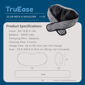 Masajeador de Cuello con Cable/Sin Cable, Amasamiento 3D y Calor, Temporizador de 15 Minutos, Batería de 2000 mAh - Product Image 5