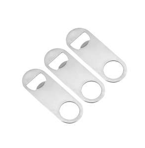 Ouvre-bouteille en acier inoxydable nouvellement conçu ouvre-bouteille de bière en acier inoxydable portable au format de poche avec logo personnalisé - Product Image 1