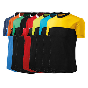 เสื้อยืดคอโอ แขนสั้นทรงปกติ ผ้าคอตตอนซาตินเนื้อนุ่มพิเศษ ยี่ห้อ Pro Club รุ่น Custom Max ป้องกันรอยยับ แห้งเร็ว พิมพ์ลายดิจิทัล สำหรับผู้ชาย - Product Image 1