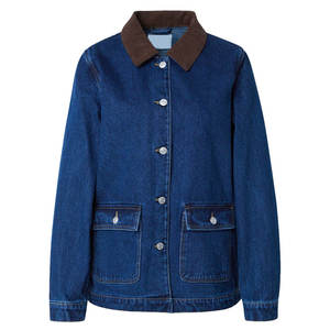 Veste denim toutes saisons pour femmes conçue pour la mode décontractée toute l'année - Product Image 1