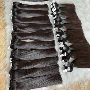 Mèches de cheveux humains crus du vietnam, qualité 12a, vierges et de haute qualité, échantillons gratuits - Product Image 1