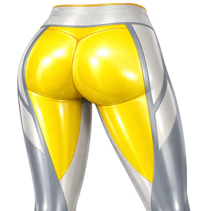 Custom LOGO <b>Sexy</b> Womens <b>Tight</b> fitting High-waist Running Stretch Breathable Yoga Fitness Pants Lady Butt Lift Leggings for Women - Product Image 4