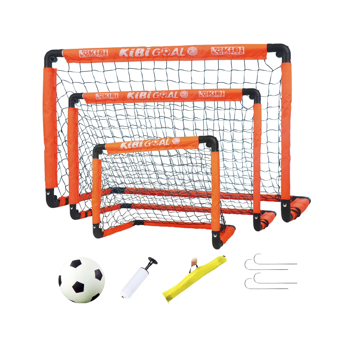 But de football pliable en PVC professionnel de haute qualité