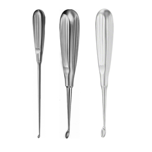 German Stainless Steel <b>Bone</b> Curette Set Orthopedic <b>Surgical</b> <b>Instrument</b> With Sharp Spoon Finish Polish Medical Clamp - Product Image 3