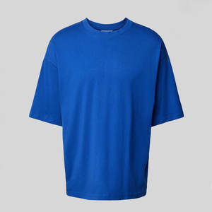 Venta al por mayor de camisetas con hombros descubiertos para hombres Color único Embalaje personalizado 100% Material de algodón - Product Image 5