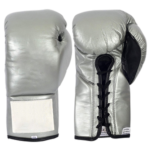 Pedido a granel Guantes de boxeo de cuero real para suministro de franquicia de gimnasio-Soporte de muñeca de velcro-8oz 14oz 18oz Equipo de entrenamiento profesional - Product Image 3