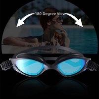 Nouvelles Lunettes de Natation Professionnelles Eyeline Anti-Buée, Design Mince, Couleurs Personnalisables, Protection UV de Haute Qualité, Joint 3D, Idéales pour la Natation Intensive