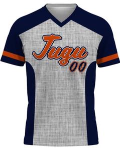 Camiseta Deportiva Personalizada Sublimada con Cuello en V, de Alta Calidad, Secado Rápido, Transpirable, Holgada, con Estampado, Tejido de Punto, Estilo Deportivo, Ecológica - Product Image 1